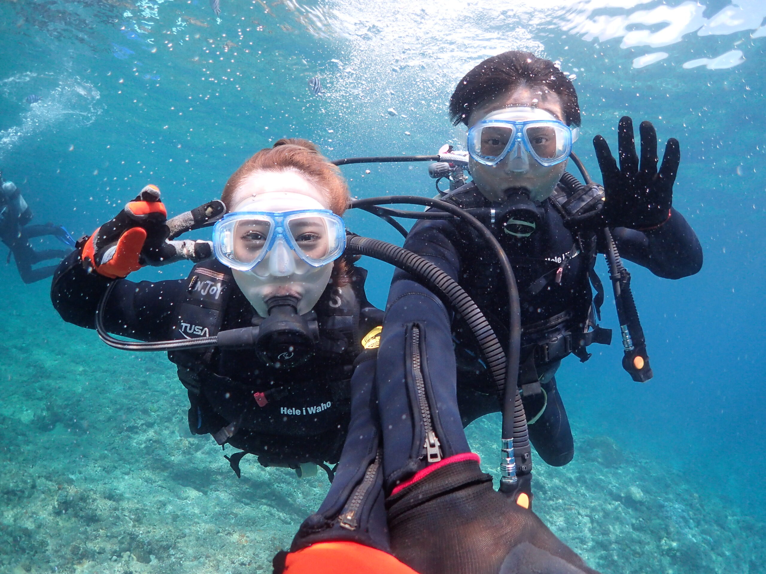 体験ダイビングのイメージ